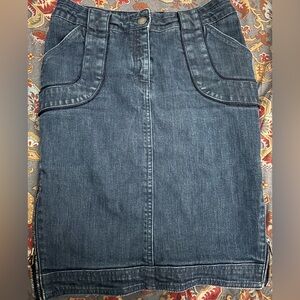 Vintage Stella McCartney for H&M denim pencil skirt